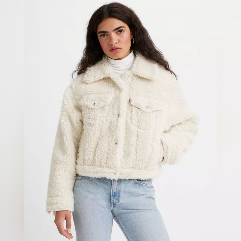 Levi Baby Bubble Sherpa Trucker‎ Jacket
